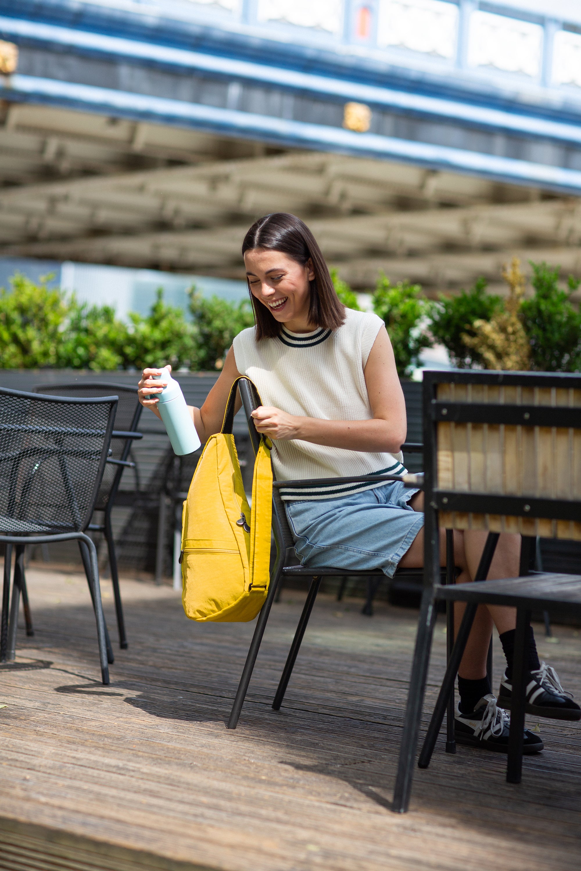 ヘルシーバックバッグ テクスチャードナイロン Sサイズ ユズ 26SS 26SS 26SS NEW コアクラシック ノベルティS以上