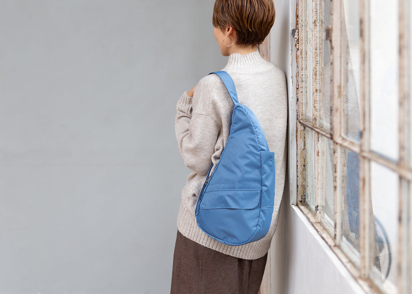 美品　24aw fcrb NYLON MULTI BAG ヘルシーバックバッグ リサイクルナイロン Sサイズ ブルーベル