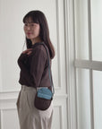 《予約販売／8月25日出荷予定》ノミィポケット モカ/シャンブレー 26AW