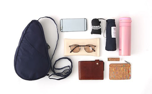 ヘルシーバックバッグ メタリック スリング - コンパクト3.5リットルの