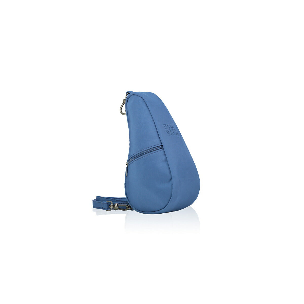 ヘルシーバックバッグ マイクロファイバー スモールバッグレット フレンチブルー BLUE For Her LIMITED TIME SALE MICROFIBER POINT5 SMALL BAGLETT コアクラシック スモールバッグレット バッグレット ブルー ポイント対象外 マイクロファイバー《クリアランス》 マイクロファイバーバッグレット 期間限定セール