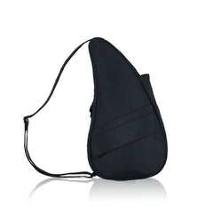 ヘルシーバックバッグ マイクロファイバー Mサイズ ブラック BLACK For Her For Him M size MICROFIBER Mサイズ POINT10 エキュート赤羽2208 コアクラシック サトウおすすめ ノベルティS以上 マイクロファイバー マイクロファイバーMサイズ 佐藤おすすめ 大容量ジッパーポケット付きMサイズ