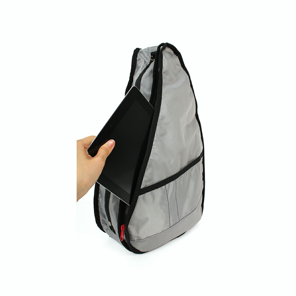 ヘルシーバックバッグ マイクロファイバー Mサイズ スレート 24SS eギフト対象 For Her For Him GRAY M size MICROFIBER Microfibre Slate Mサイズ エキュート赤羽2208 グレー コアクラシック ショップチャンネル20240829 ポイント対象外 マイクロファイバー マイクロファイバーMサイズ 大容量ジッパーポケット付きMサイズ 期間限定セール20241115元