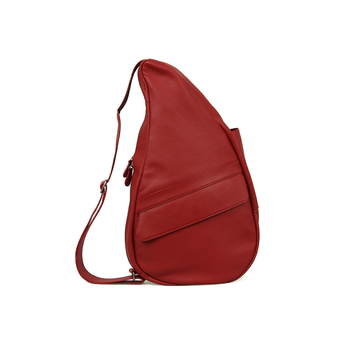 ヘルシーバックバッグ レザー Mサイズ チリ 24AW 24SS eギフト対象 For Her LEATHER M size Mサイズ RED エキュート赤羽2208 ポイント対象外 レザー レザーMサイズ 大容量ジッパーポケット付きMサイズ