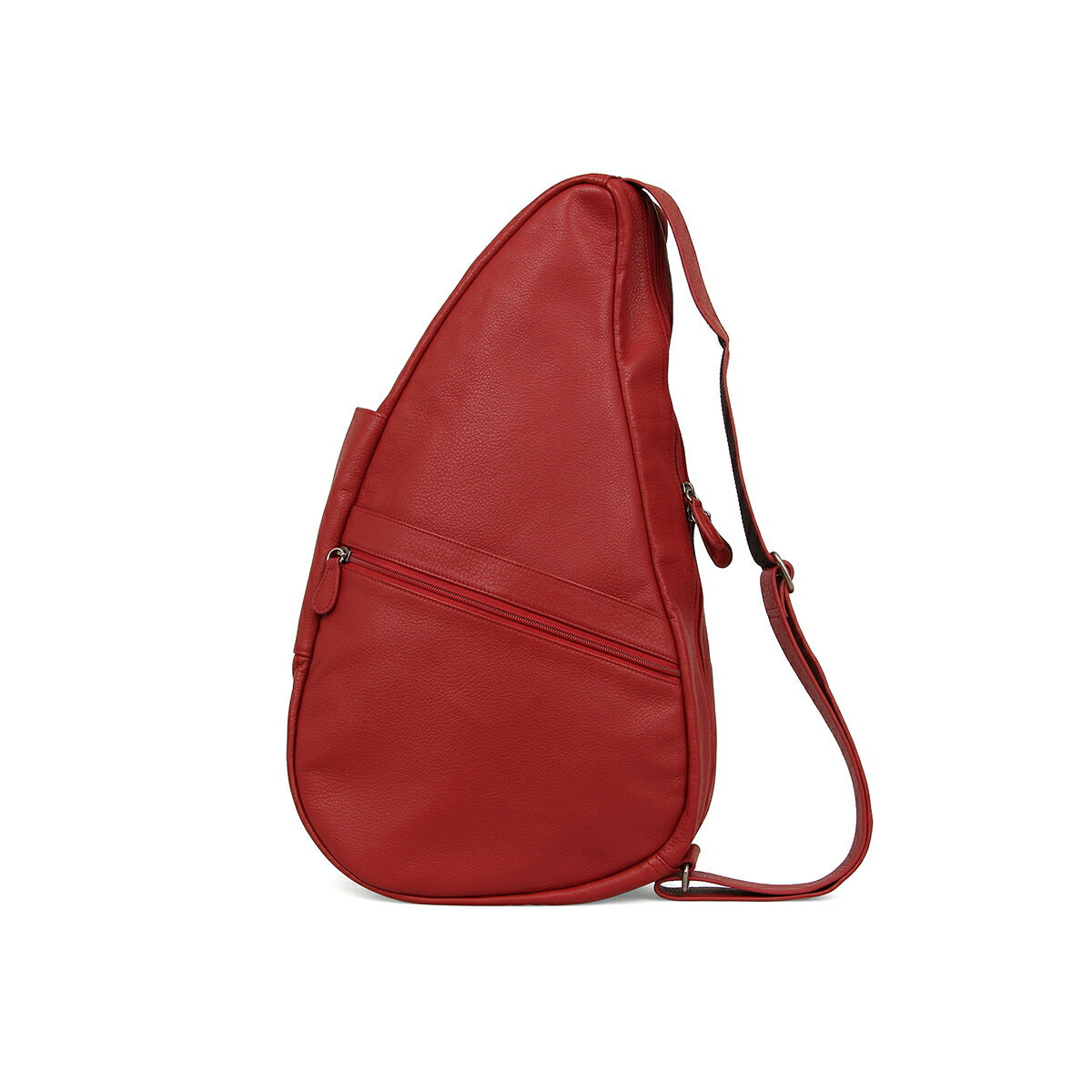 ヘルシーバックバッグ レザー Mサイズ チリ 24AW 24SS eギフト対象 For Her LEATHER M size Mサイズ RED エキュート赤羽2208 ポイント対象外 レザー レザーMサイズ 大容量ジッパーポケット付きMサイズ