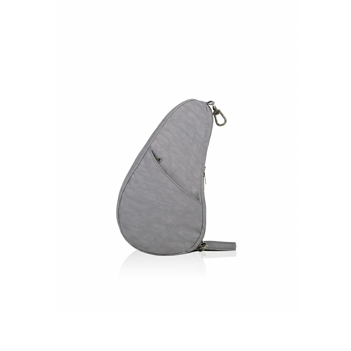 ヘルシーバックバッグ テクスチャードナイロン バッグレット ぺブルグレイ For Her GRAY LARGE BAGLETT TEXTURED NYLON グレー コアクラシック テクスチャードナイロン テクスチャードナイロンラージバッグレット バッグレット ラージバッグレット