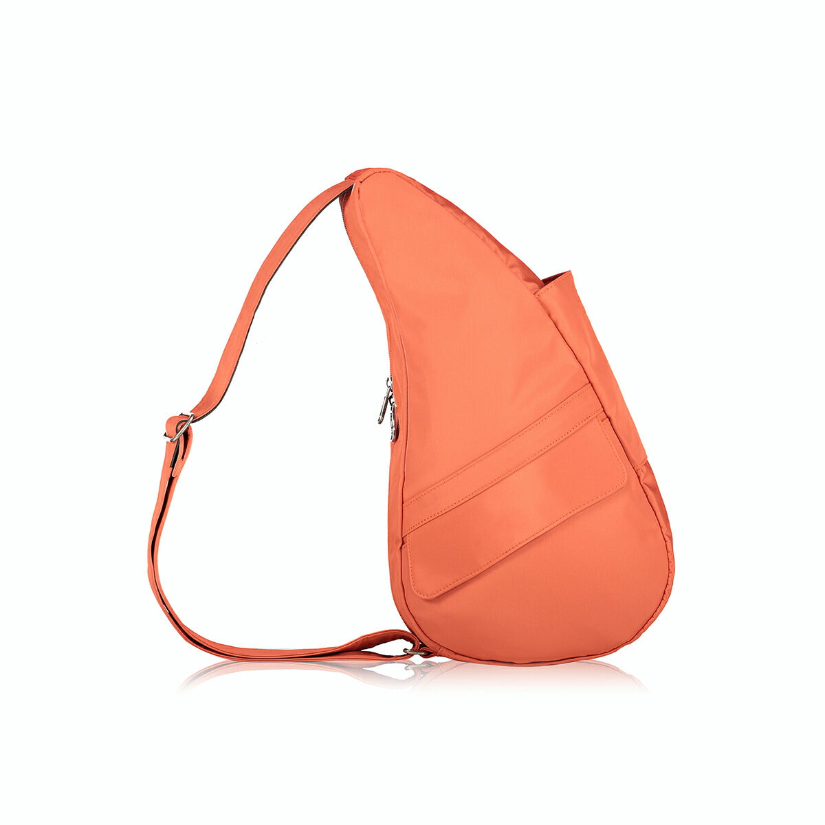 ヘルシーバックバッグ マイクロファイバー Sサイズ テラコッタ For Her MICROFIBER Microfibre Terracotta ORANGE POINT10 S size Sサイズ オレンジ コアクラシック ノベルティS以上 マイクロファイバー マイクロファイバーSサイズ リニューアル対応済み 大容量ジッパーポケット付きSサイズ