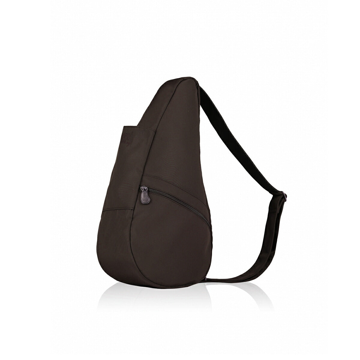 ヘルシーバックバッグ マイクロファイバー Sサイズ コーヒービーン BROWN DARKBWOWN For Her For Him MICROFIBER S size Sサイズ コアクラシック ノベルティS以上 ブラウン マイクロファイバーSサイズ マイクロファイバー《クリアランス》 リニューアル対応済み 大容量ジッパーポケット付きSサイズ 男性人気