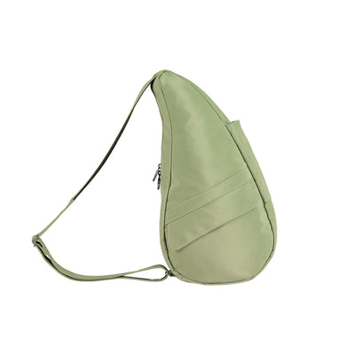 ヘルシーバックバッグ マイクロファイバー Sサイズ7303 アロエ For Her GREEN MICROFIBER POINT10 S size Sサイズ グリーン コアクラシック ノベルティS以上 マイクロファイバー マイクロファイバーSサイズ 大容量ジッパーポケット付きSサイズ