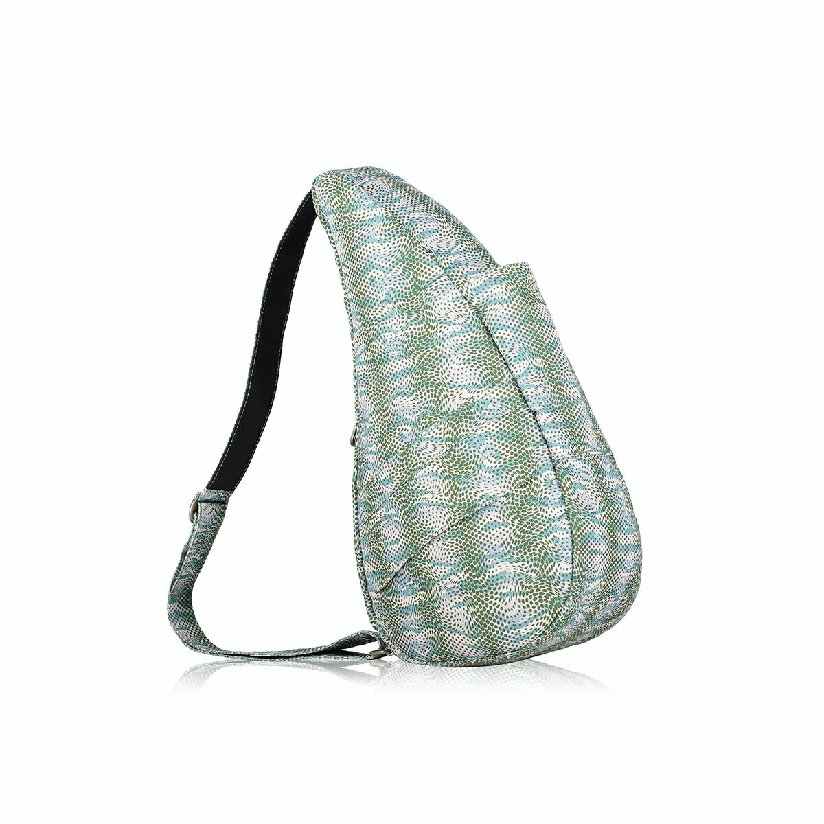 ヘルシーバックバッグ プリント Sサイズ ゲッコー eギフト対象 For Her GREEN PATTERN PRINT S size SALE Sサイズ グリーン パターン・柄 パターン＆プリント プリント ポイント対象外 大容量ジッパーポケット付きSサイズ