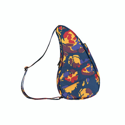 ヘルシーバックバッグ プリント Sサイズ ミスティックフローラル ネイビー For Her For Him PATTERN PRINT S size Sサイズ パターン・柄 パターン＆プリント プリント プリントSサイズミスティックフローラル ポイント対象外 大容量ジッパーポケット付きSサイズ
