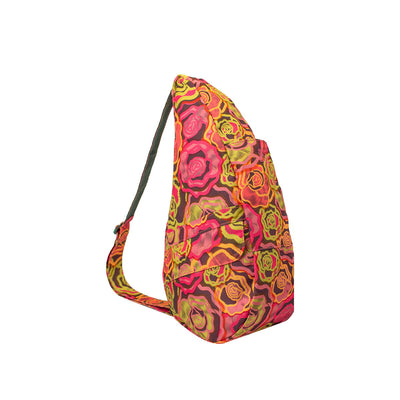 ヘルシーバックバッグ プリント Sサイズ ポップアートフローラル 2021SS NEW COLLECTION For Her ORANGE PATTERN PRINT S size SALE Sサイズ エキュート赤羽2208 オレンジ パターン・柄 パターン＆プリント プリント ポイント対象外 大容量ジッパーポケット付きSサイズ