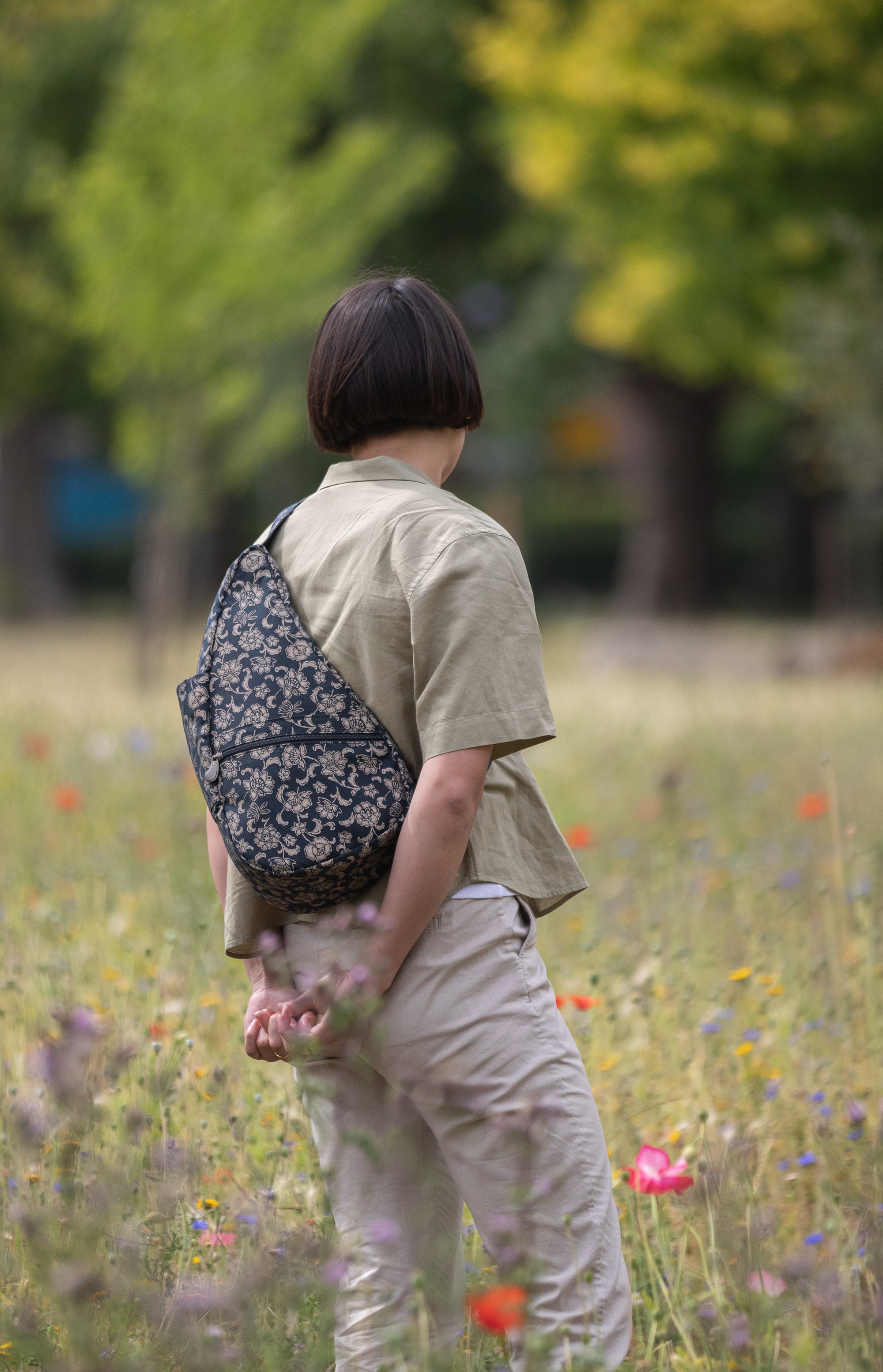 HEALTHY BACK BAG 花柄